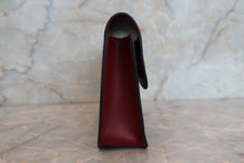 画像をギャラリービューアに読み込む, HERMES/エルメス ポシェットグリーン ボックスカーフ ルージュアッシュ □E刻印 ウエストポーチ 700050176