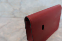 画像をギャラリービューアに読み込む, HERMES/エルメス ポシェットグリーン ボックスカーフ ルージュアッシュ □E刻印 ウエストポーチ 700050176