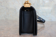 画像をギャラリービューアに読み込む, CHANEL/シャネル ボーイシャネルチェーンショルダーバッグ ラムスキン ブラック/ゴールド金具 ショルダーバッグ 800080036