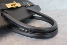 画像をギャラリービューアに読み込む, HERMES/エルメス バーキン30 アルデンヌ ブラック □C刻印 ハンドバッグ 700060134