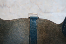 将图片加载到图库查看器,HERMES PICOTIN LOCK PM Clemence leather Blue jean □N刻印 Hand bag 800030156