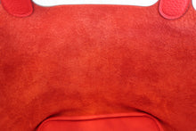 Load image into Gallery viewer, HERMES PICOTIN LOCK MM Clemence leather Rouge de Coeur D Engraving Hand bag 700090109