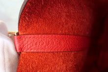 Load image into Gallery viewer, HERMES PICOTIN LOCK MM Clemence leather Rouge de Coeur D Engraving Hand bag 700090109