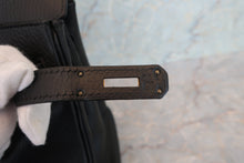 画像をギャラリービューアに読み込む, HERMES/エルメス バーキン30 アルデンヌ ブラック □C刻印 ハンドバッグ 700060134