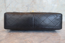 画像をギャラリービューアに読み込む, CHANEL/シャネル 中マトラッセシングルフラップチェーンショルダーバッグ ラムスキン ブラック/ゴールド金具 ショルダーバッグ 800010021