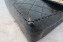 画像をギャラリービューアに読み込む, CHANEL/シャネル 中マトラッセシングルフラップチェーンショルダーバッグ ラムスキン ブラック/ゴールド金具 ショルダーバッグ 800010021