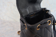 画像をギャラリービューアに読み込む, CHANEL/シャネル マトラッセチェーンリュック ラムスキン ブラック/ゴールド金具 リュック 800020151