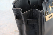 画像をギャラリービューアに読み込む, HERMES/エルメス バーキン30 アルデンヌ ブラック □C刻印 ハンドバッグ 700060134