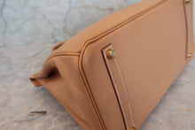 画像をギャラリービューアに読み込む, HERMES/エルメス バーキン35 クシュベル ナチュラル 〇Z刻印 ハンドバッグ 700090238