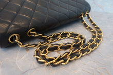 画像をギャラリービューアに読み込む, CHANEL/シャネル 中マトラッセシングルフラップチェーンショルダーバッグ ラムスキン ブラック/ゴールド金具 ショルダーバッグ 800010021