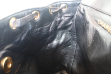 画像をギャラリービューアに読み込む, CHANEL/シャネル マトラッセチェーンリュック ラムスキン ブラック/ゴールド金具 リュック 800020151