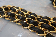 画像をギャラリービューアに読み込む, CHANEL/シャネル 中マトラッセシングルフラップチェーンショルダーバッグ ラムスキン ブラック/ゴールド金具 ショルダーバッグ 800010021