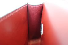 画像をギャラリービューアに読み込む, HERMES/エルメス ポシェットグリーン ボックスカーフ ルージュアッシュ □E刻印 ウエストポーチ 700050176