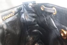 画像をギャラリービューアに読み込む, CHANEL/シャネル マトラッセチェーンリュック ラムスキン ブラック/ゴールド金具 リュック 800020151