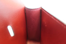 画像をギャラリービューアに読み込む, HERMES/エルメス ポシェットグリーン ボックスカーフ ルージュアッシュ □E刻印 ウエストポーチ 700050176