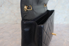 画像をギャラリービューアに読み込む, CHANEL/シャネル 中マトラッセシングルフラップチェーンショルダーバッグ ラムスキン ブラック/ゴールド金具 ショルダーバッグ 800010021