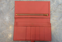 Load image into Gallery viewer, HERMES  Bearn Soufflet Epsom leather Crevette □Q Engraving Wallet 700040052