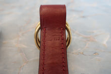 画像をギャラリービューアに読み込む, HERMES/エルメス ポシェットグリーン ボックスカーフ ルージュアッシュ □E刻印 ウエストポーチ 700050176