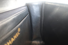 画像をギャラリービューアに読み込む, CHANEL/シャネル 中マトラッセシングルフラップチェーンショルダーバッグ ラムスキン ブラック/ゴールド金具 ショルダーバッグ 800010021