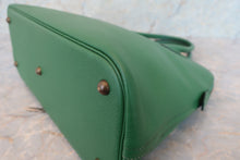 画像をギャラリービューアに読み込む, HERMES/エルメス ボリード35 クシュベル グリーン 〇V刻印 ショルダーバッグ 700030229