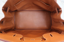 画像をギャラリービューアに読み込む, HERMES/エルメス バーキン35 クシュベル ゴールド □A刻印 ハンドバッグ 800060025