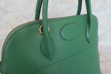 画像をギャラリービューアに読み込む, HERMES/エルメス ボリード35 クシュベル グリーン 〇V刻印 ショルダーバッグ 700030229