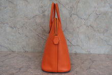 Load image into Gallery viewer, HERMES BOLIDE 35 Gulliver leather Orange 〇U Engraving Shoulder bag 800060179