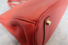 画像をギャラリービューアに読み込む, HERMES/エルメス バーキン35 トゴ サンギーヌ □O刻印 ハンドバッグ 800020140