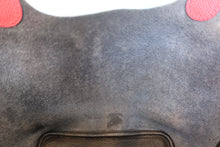 Load image into Gallery viewer, HERMES PICOTIN PM Bi-color Clemence leather/Epsom leather Chocolat/Rouge garance □J Engraving Hand bag 700090102