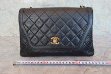 画像をギャラリービューアに読み込む, CHANEL/シャネル マトラッセチェーンショルダーバッグ ラムスキン ブラック/ゴールド金具 ショルダーバッグ 800070127