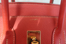 画像をギャラリービューアに読み込む, HERMES/エルメス バーキン35 トゴ サンギーヌ □O刻印 ハンドバッグ 800020140