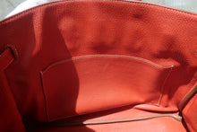 画像をギャラリービューアに読み込む, HERMES/エルメス バーキン35 トゴ サンギーヌ □O刻印 ハンドバッグ 800020140