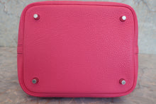 Load image into Gallery viewer, HERMES PICOTIN LOCK MM Clemence leather Rose shocking Z Engraving Hand bag 800060183