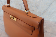 画像をギャラリービューアに読み込む, HERMES/エルメス ケリー32 クシュベル ナチュラル □C刻印 ショルダーバッグ 700040072
