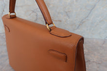 画像をギャラリービューアに読み込む, HERMES/エルメス ケリー32 クシュベル ナチュラル □C刻印 ショルダーバッグ 700040072