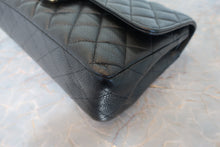 Load image into Gallery viewer, CHANEL Matelasse Double Flap Double Chain shoulder bag Caviar skin Black/Gold hardware Shoulder bag 800090100