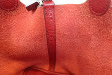 将图片加载到图库查看器,HERMES PICOTIN LOCK PM Clemence leather Rouge garance □O刻印 Hand bag 700100151