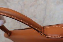 将图片加载到图库查看器,HERMES KELLY 32 Box carf leather Natural 〇U刻印 Shoulder bag 700080131