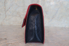 画像をギャラリービューアに読み込む, CHANEL/シャネル 2.55チェーンショルダーバッグ ラムスキン レッド/ネイビー/ゴールド金具 ショルダーバッグ 800010020