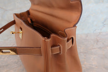 将图片加载到图库查看器,HERMES KELLY 32 Box carf leather Natural 〇U刻印 Shoulder bag 700080131