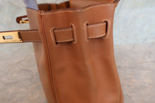 将图片加载到图库查看器,HERMES KELLY 32 Box carf leather Natural 〇U刻印 Shoulder bag 700080131