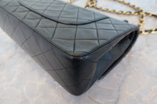 画像をギャラリービューアに読み込む, CHANEL/シャネル マトラッセWフラップWチェーンショルダーバッグ ラムスキン ブラック/ゴールド金具 ショルダーバッグ 800090121