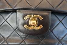 画像をギャラリービューアに読み込む, CHANEL/シャネル マトラッセWフラップWチェーンショルダーバッグ ラムスキン ブラック/ゴールド金具 ショルダーバッグ 800090121