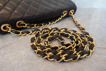 将图片加载到图库查看器,CHANEL/中号CF 单盖包 链条包 羊皮 Black/Gold hadware(黑色/金色金属) 肩背包 700120011
