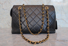 画像をギャラリービューアに読み込む, CHANEL/シャネル マトラッセチェーントートバッグ ラムスキン ブラック/ゴールド金具 トートバッグ 800070124