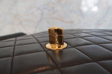 将图片加载到图库查看器,CHANEL/中号CF 单盖包 链条包 羊皮 Black/Gold hadware(黑色/金色金属) 肩背包 700120011