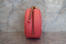 將圖片載入圖庫檢視器 CHANEL/シャネル マトラッセラウンドチェーンショルダーバッグ ラムスキン ピンク/ゴールド金具 ショルダーバッグ 700070053