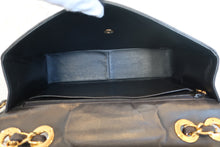 将图片加载到图库查看器,CHANEL/中号CF 单盖包 链条包 羊皮 Black/Gold hadware(黑色/金色金属) 肩背包 700120011