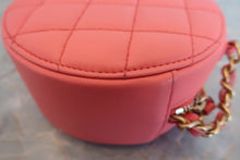 將圖片載入圖庫檢視器 CHANEL/シャネル マトラッセラウンドチェーンショルダーバッグ ラムスキン ピンク/ゴールド金具 ショルダーバッグ 700070053