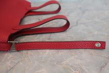 将图片加载到图库查看器,HERMES PICOTIN LOCK PM Clemence leather Rouge garance T刻印 Hand bag 800060209